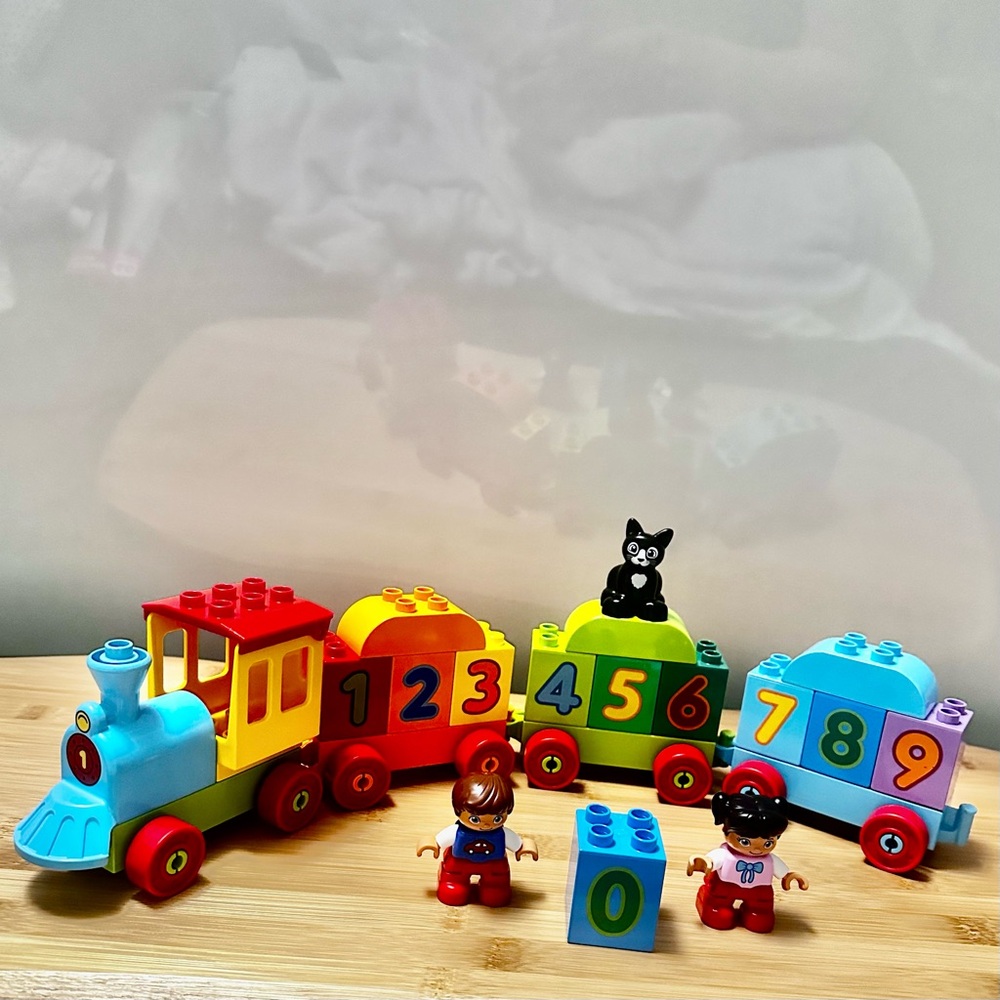 Lego 10847 DUPLO My First Number Train Colorful Number Train Set with Figures